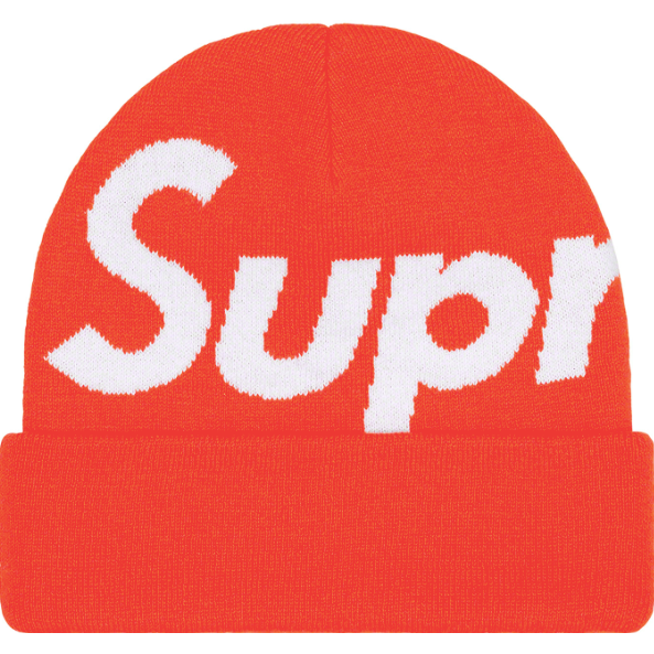 Supreme Big Logo Beanie Hat 